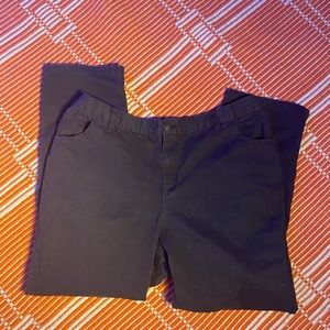 Plus-Size Black Jeans